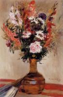 Renoir, Pierre Auguste - Roses in a Vase